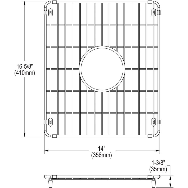 14" x 16.63" Sink Grid