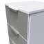 Fully Assembled Alianys 3 Drawer Bedside Table-300950127