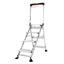 Jumbo 4 - Step Aluminum Lightweight Folding Small Step Ladder