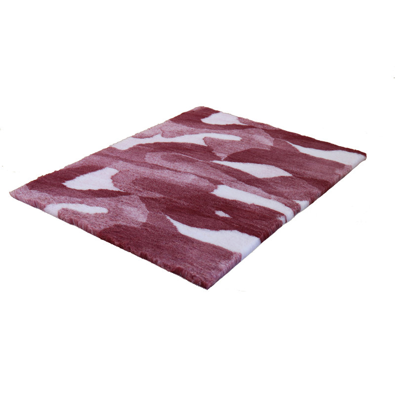 Fleece Pet Bed, Heather/White, 3cm H x 107cm W x 71cm D