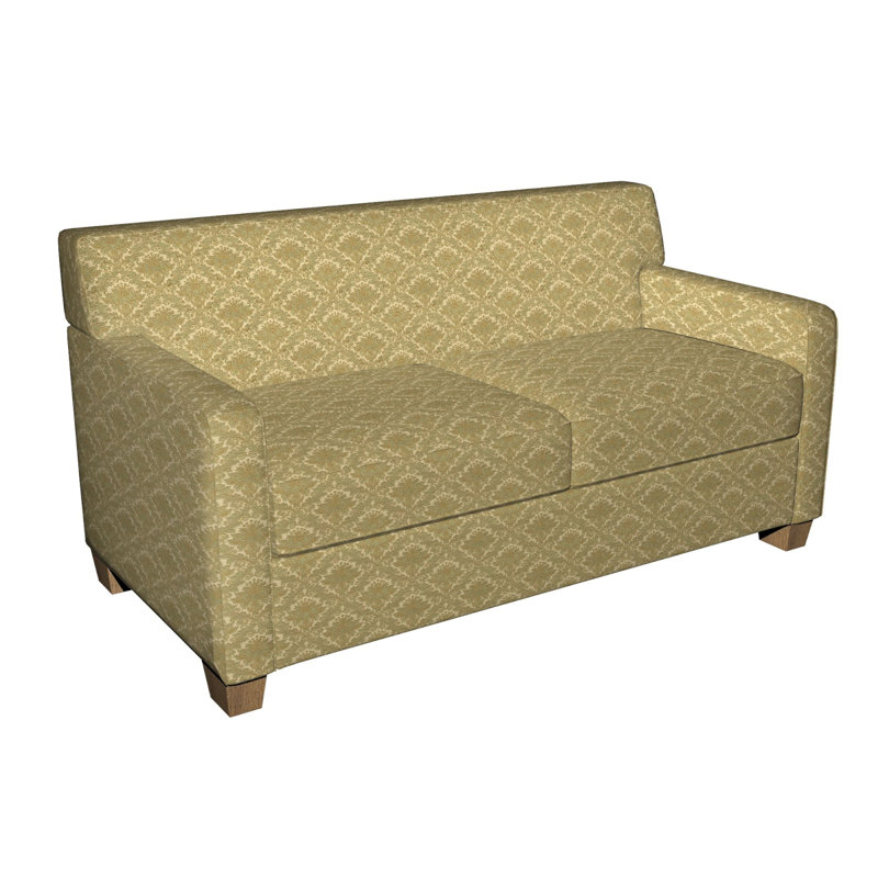 Tissu floral matelassé, Vert 3