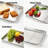 Stainless Steel Baking Pan Mesh Rack with Tray for Grilling, Baking, and Draining