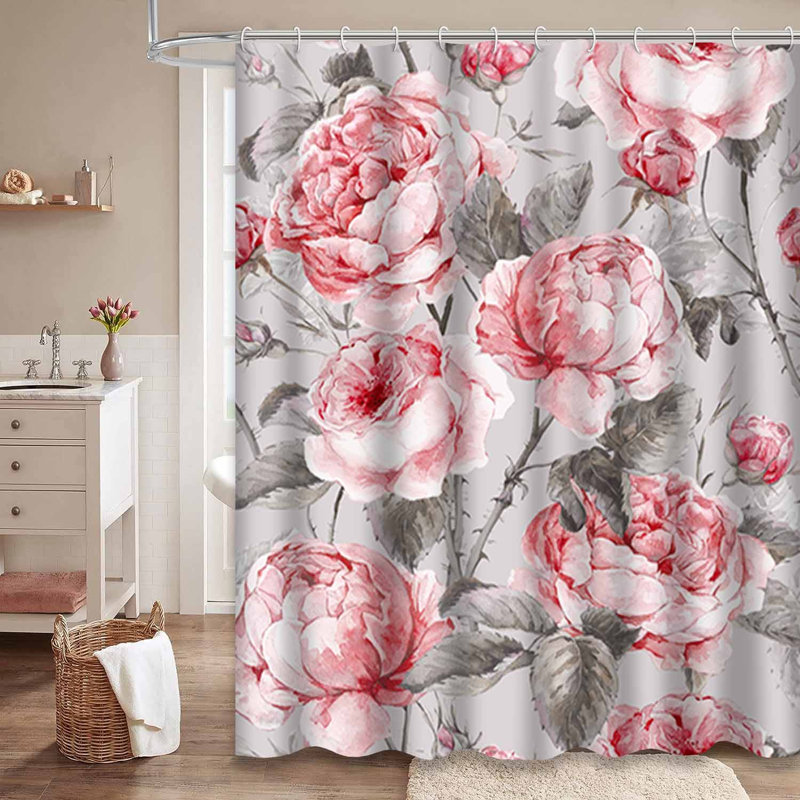 Magnifique bouquet de roses anglaises rétro avec 12 crochets, L 72 po x l 78 po