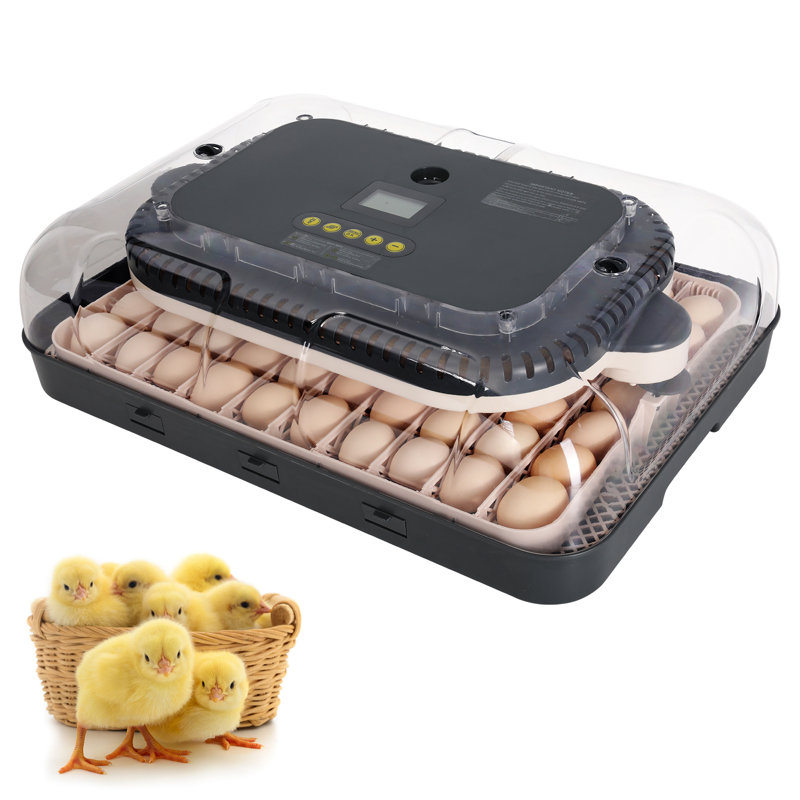70 Egg Incubator With Incubators Automatic Egg Turning And Humidity Temperature Control, 70 Eggs Capacity For Hatching Eggs, Chicken Eggs, Duck Eggs, Temperature Adjustment And Alarms