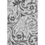Tapis gris Prisco lavable à la machine de qualité supérieure-1181402715