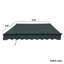 Tissu de remplacement pour auvent rétractable ALEKO-453582264-453582270