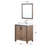 Ziva 30 in W x 22 in D Single Bath Vanity, White Top, 28 in Mirror and Chrome Faucet Set-87293425-113111285