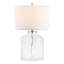 Lampe de table transparente 23 po Roseburg