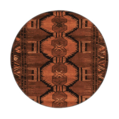 Tapis turc intérieur et extérieur brun