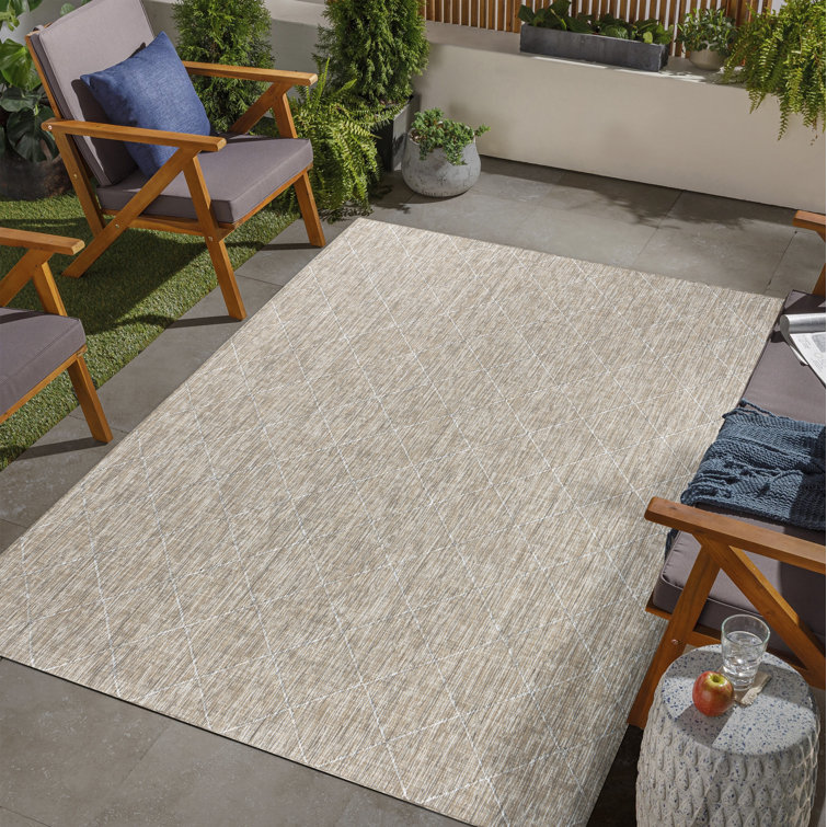 Marat Geometric Indoor / Outdoor Rug