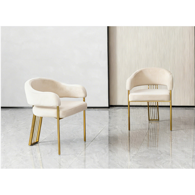 Ensemble de table de salle à manger de luxe avec 8 chaises rembourrées