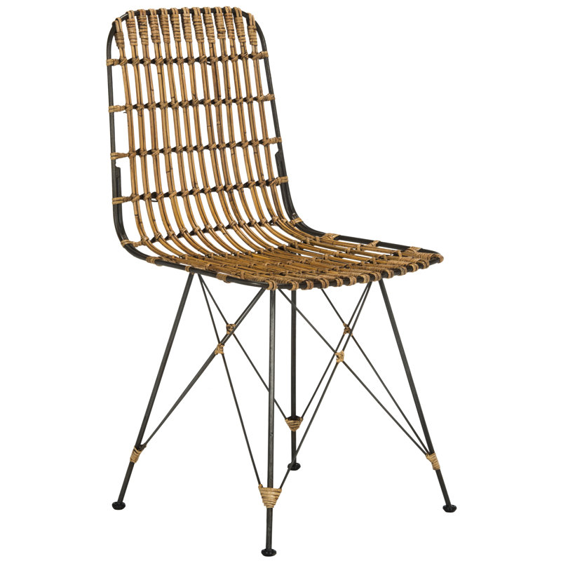 Minerva Wicker Dining Chair, Natural