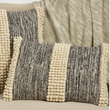 Dottie Collection Appliqued Cotton Blend Pillow Cover