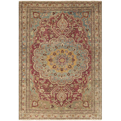 Oklahoma One-of-a-Kind 4'1" X 5'11" Wool Area Rug in
