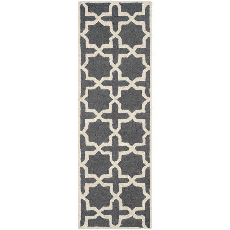 Igna Hand Tufted Wool Geometric Rug