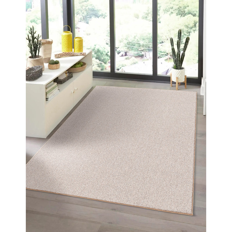 Machine -made Area Rug, Beige, Rectangle 120 x 170cm