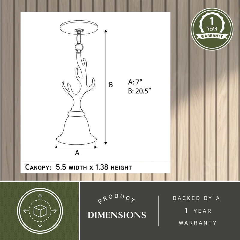 Portillo 1 - Light Noachian Stone Single Pendant