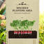 Lit de jardin surélevé, tablette de rangement surélevée pour jardinière, conception portative pour herbes, légumes, fleurs
