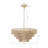 20" Modern 4-Layer Woven Hemp Rope Chandelier