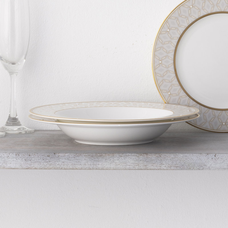 Service de table 12 pièces, service pour 4 Noritake Noble Pearl