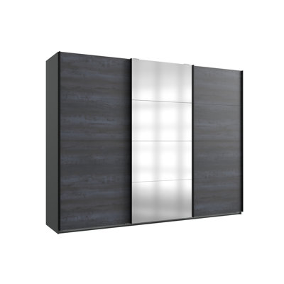 Lelian 3 Door Wardrobe