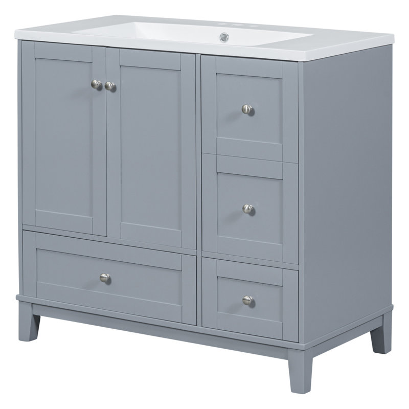 80 18'' Single Bathroom Vanity with Top