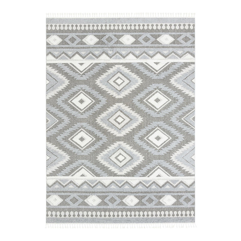 Jerris Geometric Indoor Rug, Rectangle 10' x 14'1"