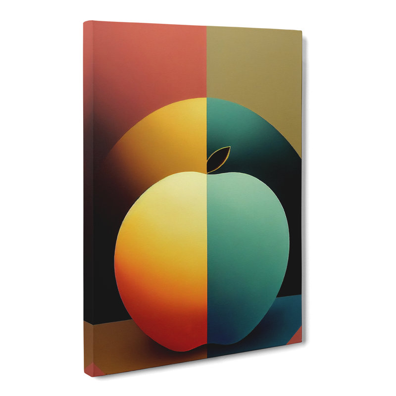 Apple - Wrapped Canvas, 50cm H x 35cm W x 3cm D