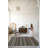 Multi-Colored Stripe Sectioned Ethnic Patterned Decorative Rug-197271663