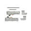 Rev-A-Shelf Tip-On Kit for Legrabox Bracket-115789273