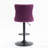 Haeckel 0'' H Tufted Velvet Upholstered Side Chair-397310552
