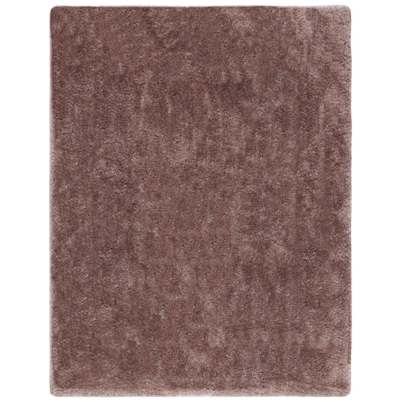 Bevan Luxe Shag Hand Tufted Performance Solid Color Rug, Rectangle 2' x 3'