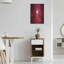 Ebern Designs «Red Sculpture» par Sebastien Lory, art mural en métal, 12 po x 16 po-1142129076