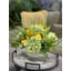 Hydrangea, Heather And Lemon Floral Arrangement