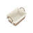 Wicker Lined Storage Basket with Handles-1941628114