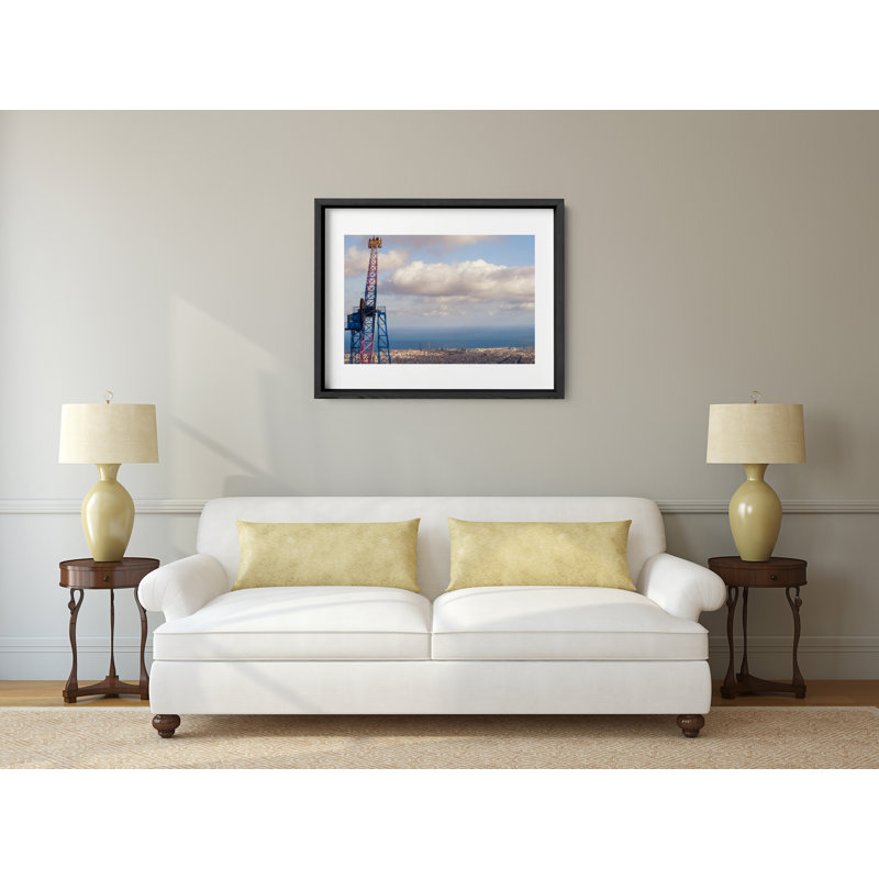 Lookout Point Print by Joseph Regan, 14" H x 16" W x 0.75" D, Black