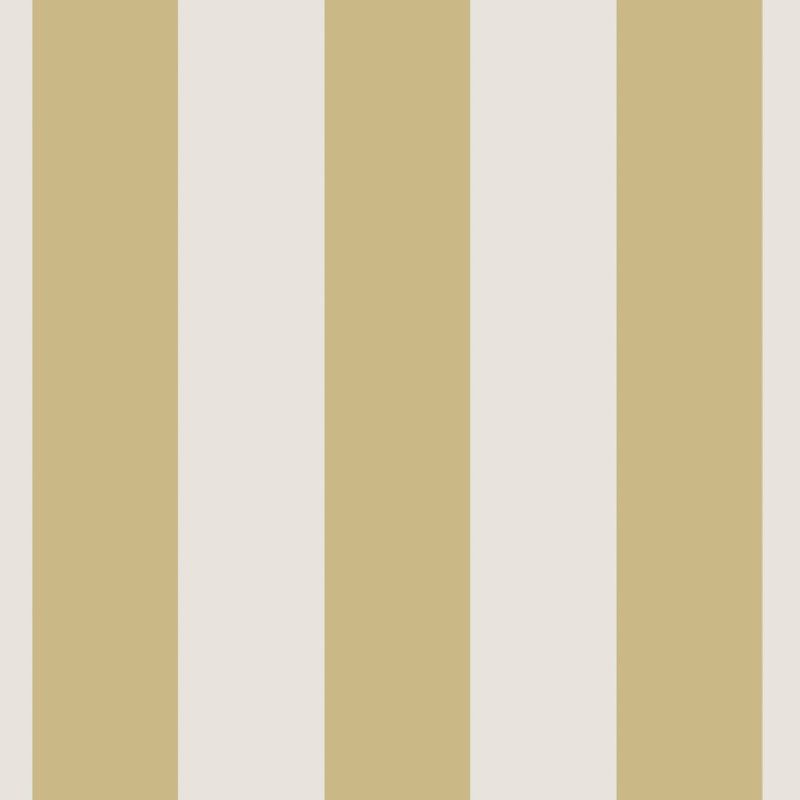 Martha Stewart Classic Stripe Antique Gold Wallpaper, Gold