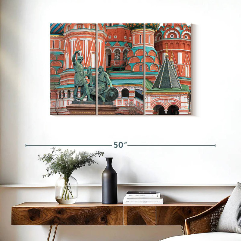 Cathedral Of Saint Basil, 24" H x 38" W