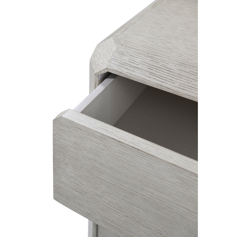 Table de chevet Spencer St. James, Argento, 26" H x 32" W x 20" D