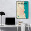 «Milwaukee City Map», impression d'art graphique sans cadre-24705802