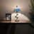 Tiffany Table Lamp Stained Glass Cerie LED Bulb Included 8"W*8"D*16"H-454496569