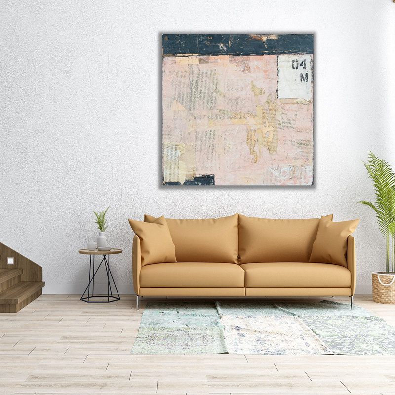 «Embracé I», reproduction d'art sur toile, H 12 po x l 12 po