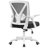 Mesh Desk Chair with Flip-up Armrest-328280256-334066800