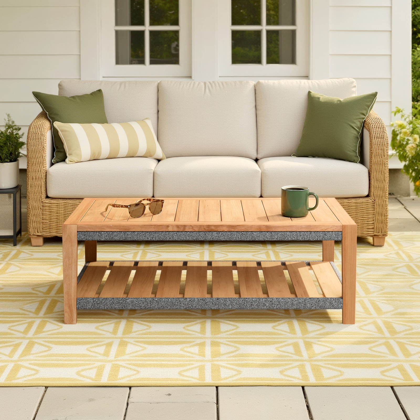Wallace Teak Coffee Table