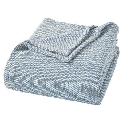 Cotton Woven Throw Blanket