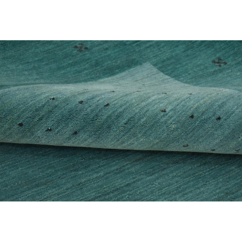 Area Rug in Blue, Rectangle 9'9" x 13'9"