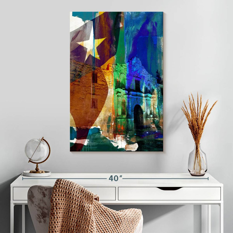 Adella Alamo Flag, 30" H x 20" W