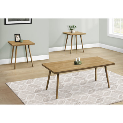 Ensemble de table, ensemble de 3 pièces, décor, café, bout, salon, contemporain