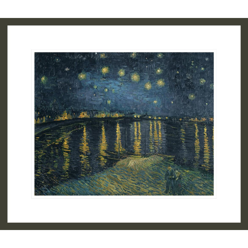 La nuit étoilée par Vincent van Gogh, H 17,75 po x l 20,77 po
