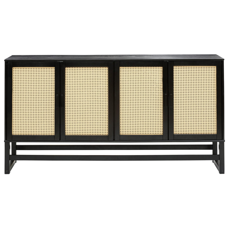 Divina 170cm Solid Wood Sideboard, Espresso